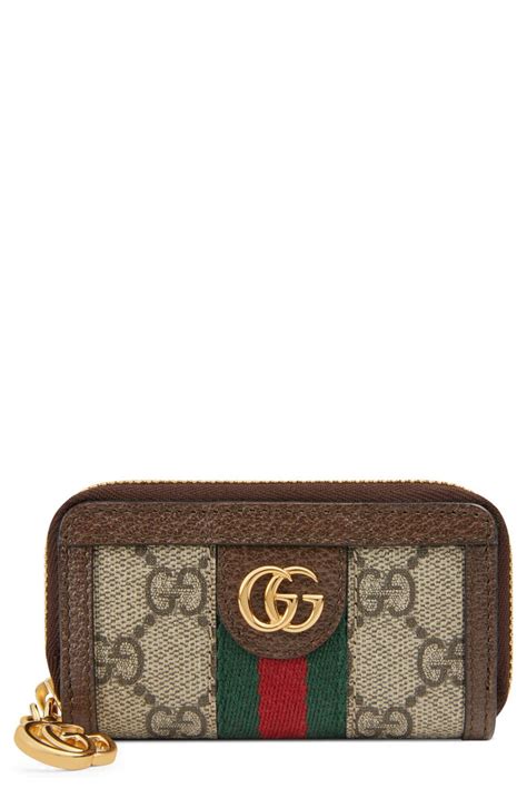 gucci zip around key case|Gucci keychain vintage.